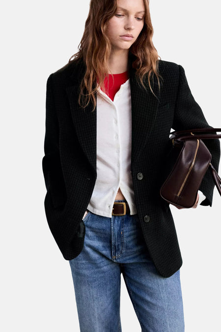 Blazer bleu - MANGO