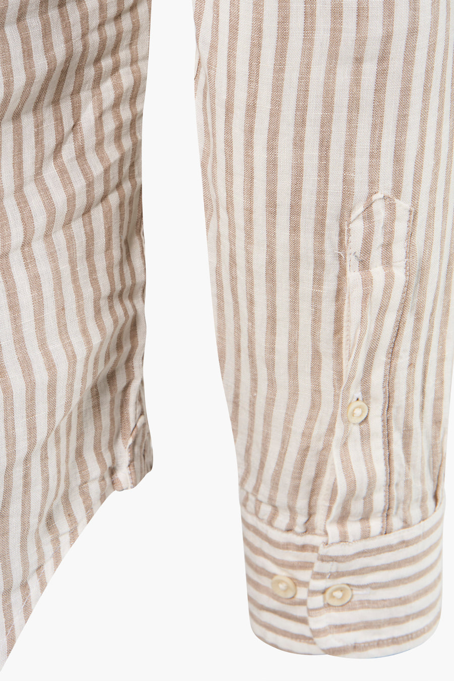 Chemise &agrave; manches longues - beige