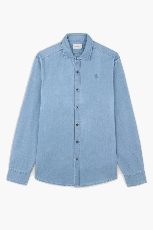 Chemise en jean Bleu - SCALPERS
