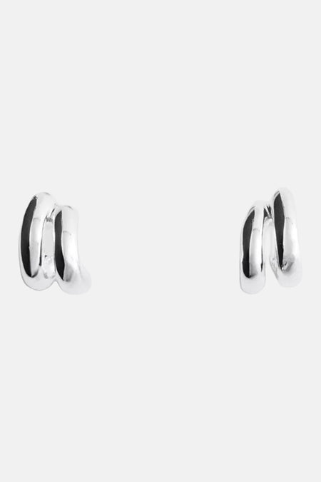 Boucles d'oreilles - argenté