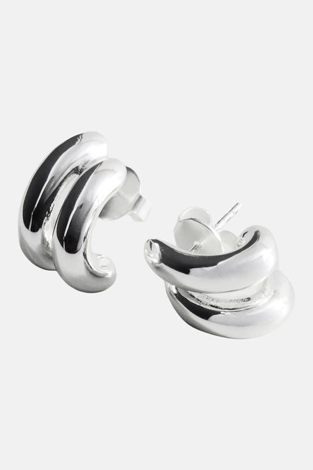 Boucles d'oreilles - argenté