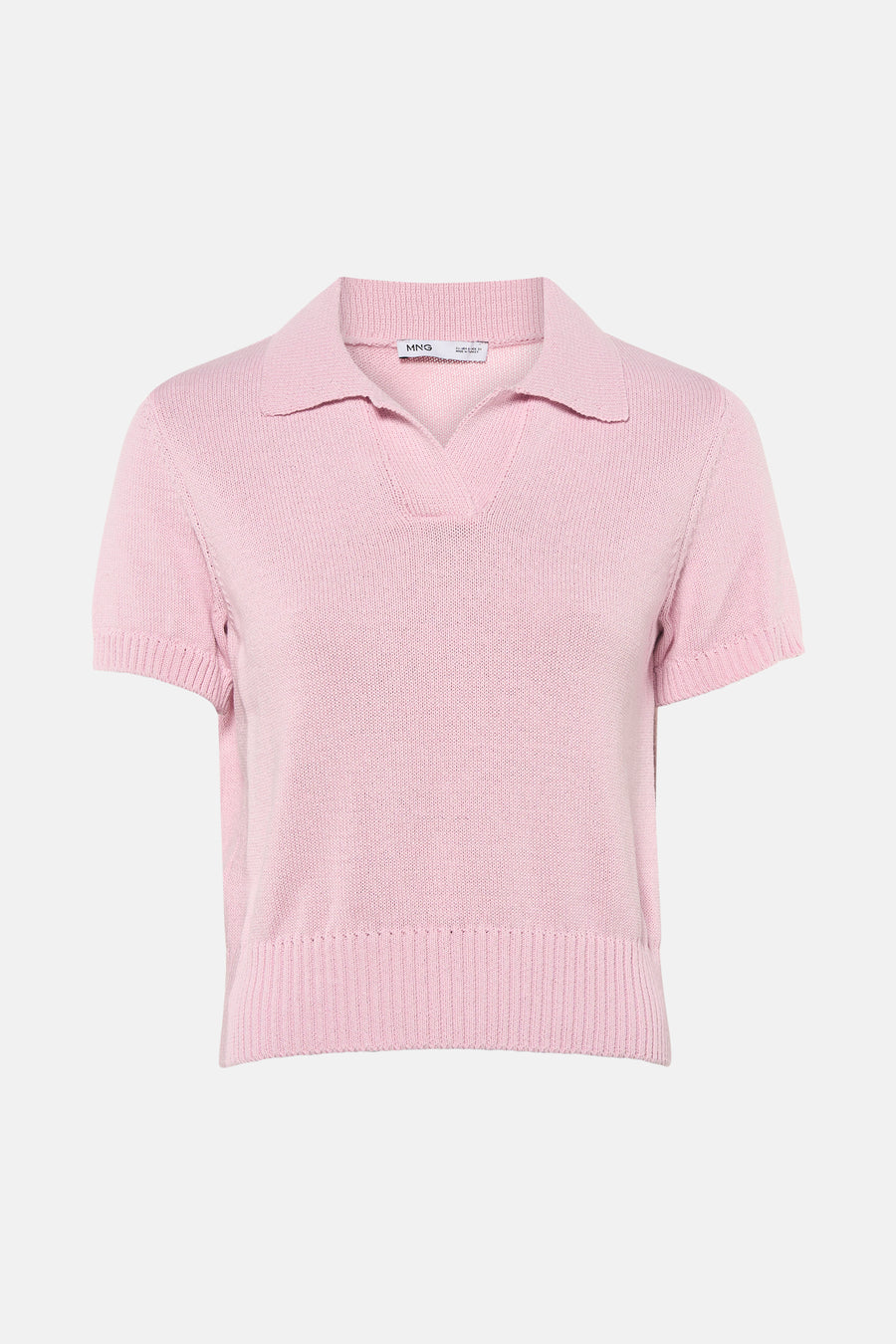 Pull à manches courtes - rose