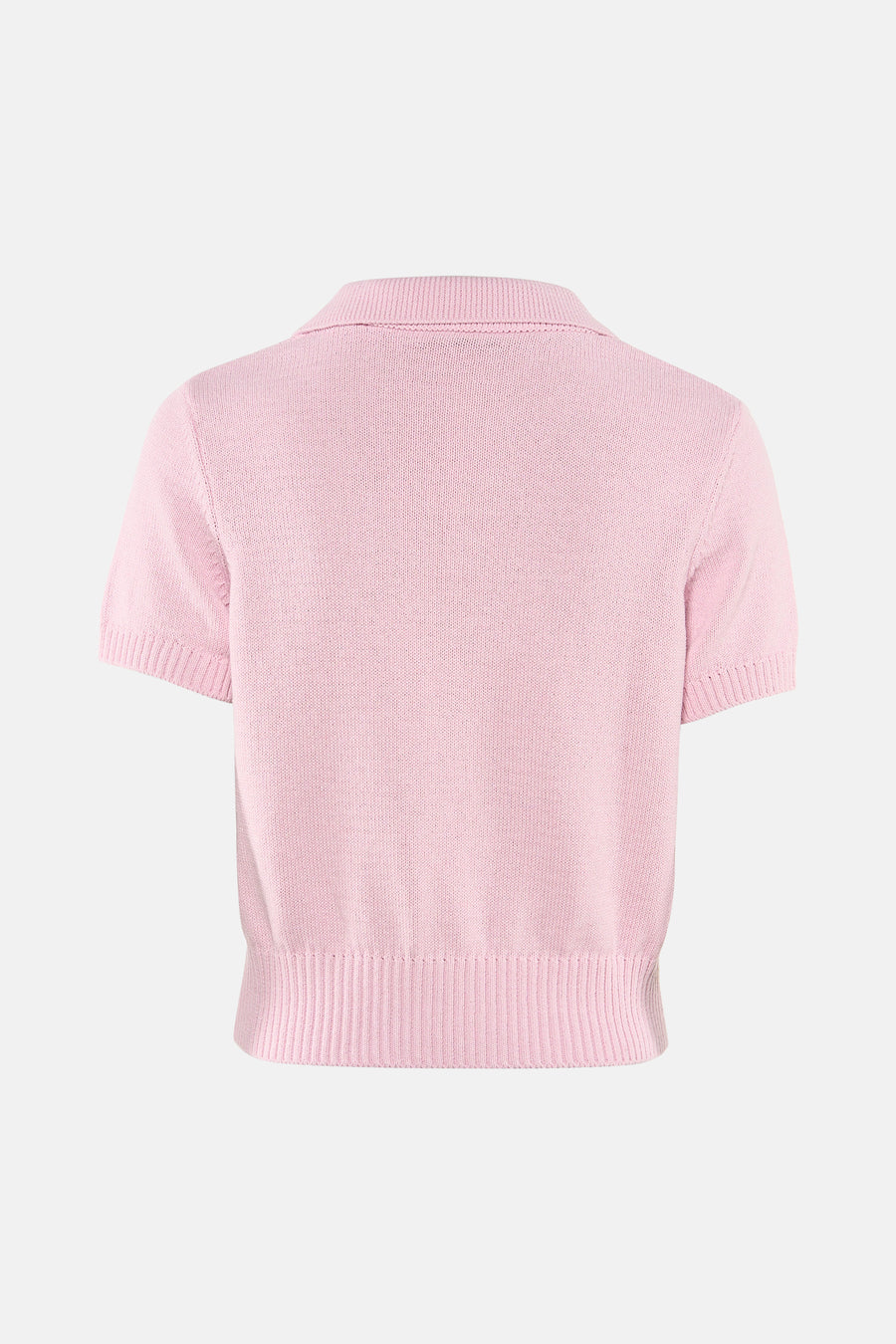 Pull à manches courtes - rose