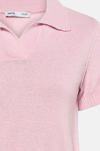 Pull à manches courtes - rose