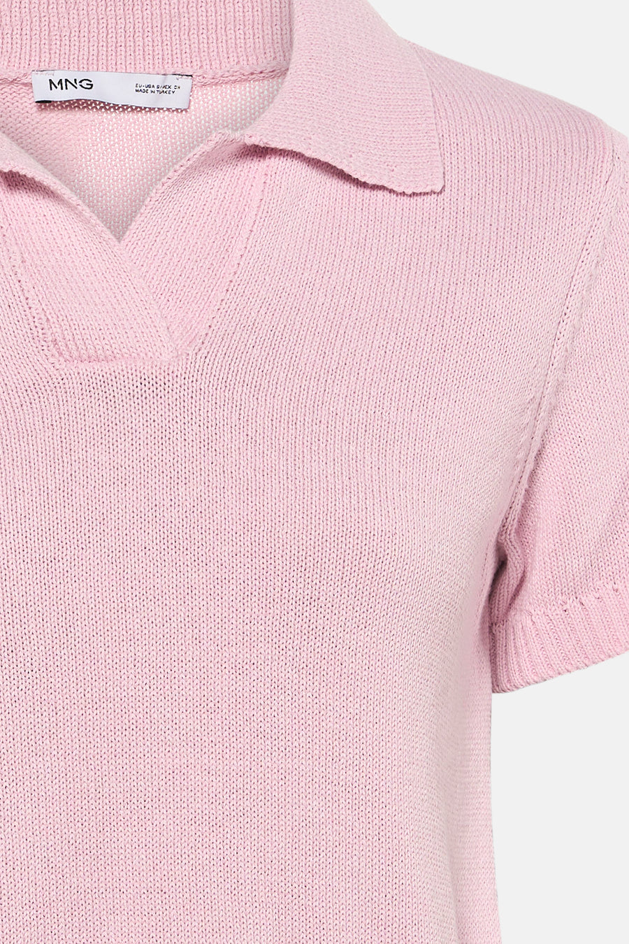 Pull à manches courtes - rose