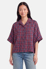 Blouse à manches courtes - Multicolore