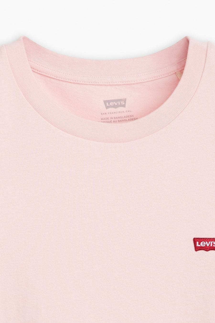 Roze Levi's T-shirt.
