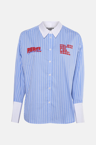 Chemise à manches longues - bleu - COLOURFUL REBEL