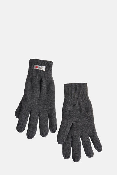 Gants de Access® gris avec une texture à large maille et un étiquette 3M Thinsulate.