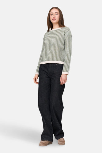 Pull à col rond - vert - 24 colours GmbH - 4