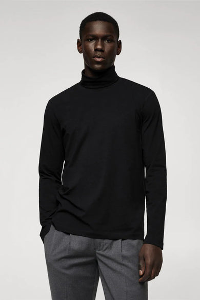 T-shirt (manches longues) Noir - Mango
