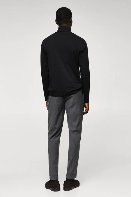T-shirt (manches longues) Noir - Mango