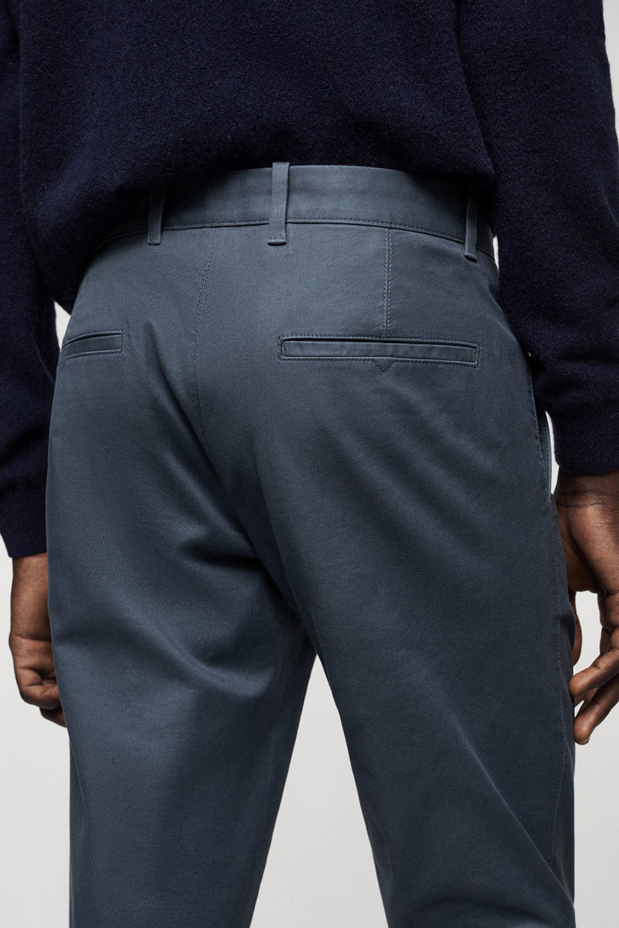 Pantalon - bleu - MANGO