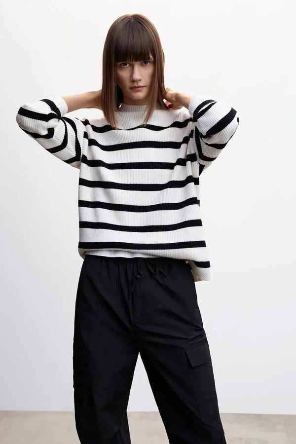 Pantalon cargo Noir - Mango