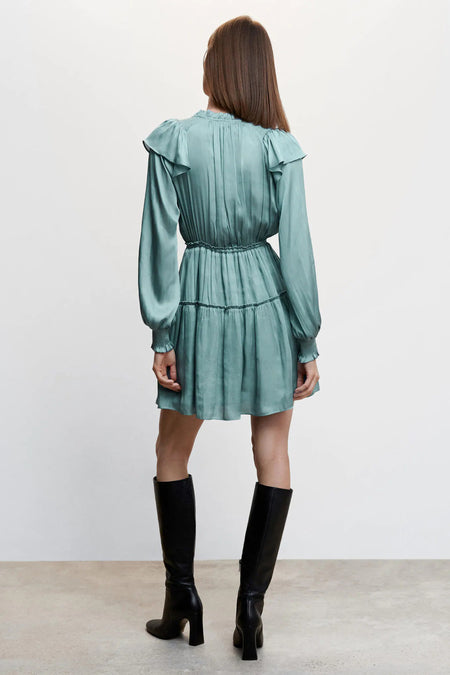 Robes manches longues bleu - MANGO