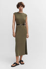 Robe longue - beige
