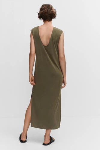 Robe longue - beige