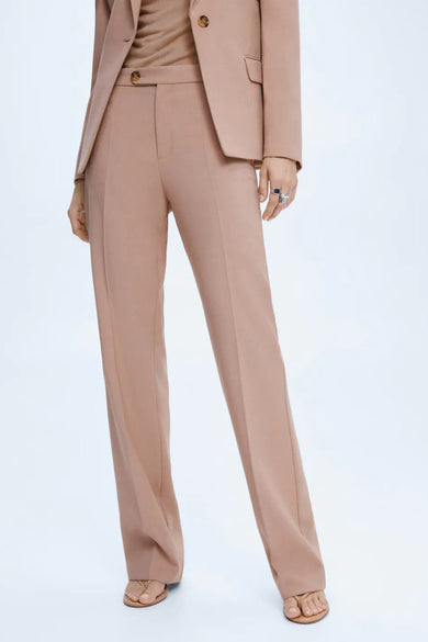Pantalon costume - rose