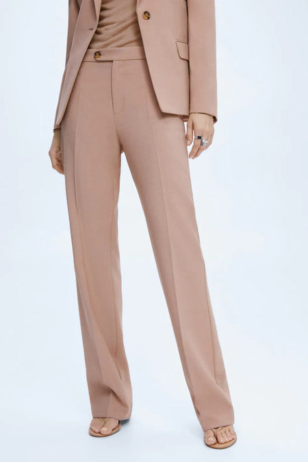 Pantalon costume - rose