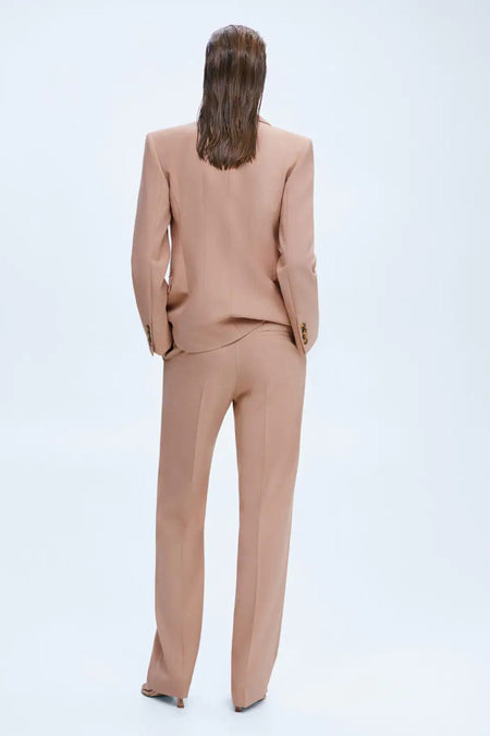 Pantalon costume - rose