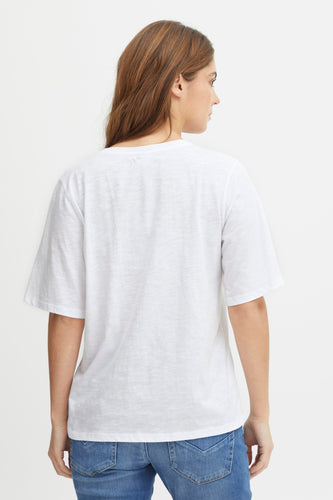 T-shirt à manches courtes - blanc - PULZ