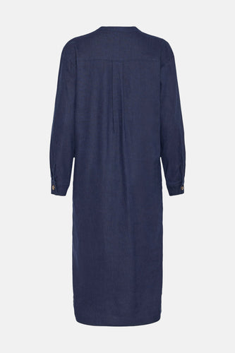 Robe à manches longues - Bleu foncé - PULZ