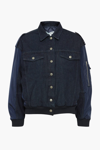 Veste en jean - dark blue denim - PULZ