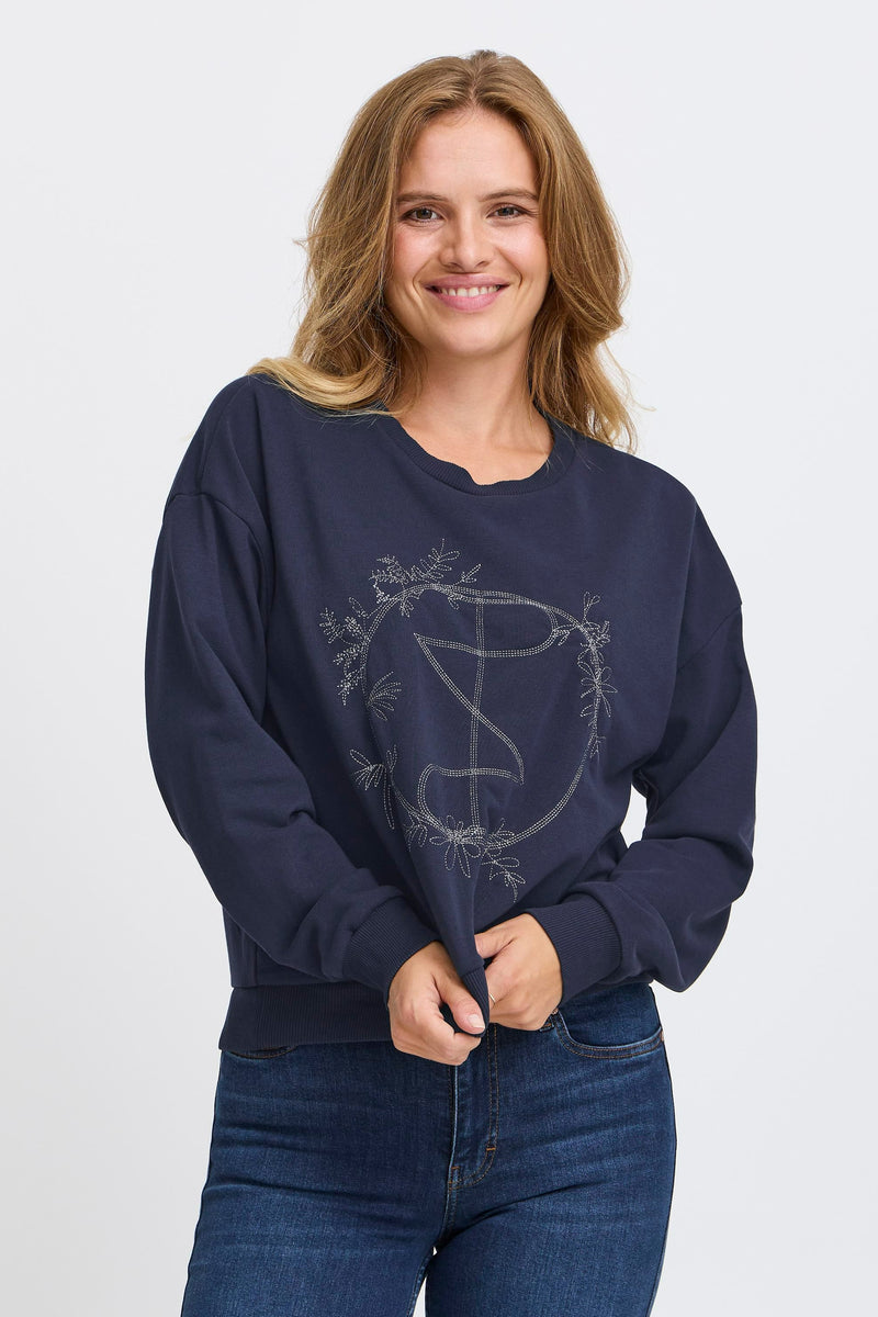 Sweat col O Bleu - PULZ
