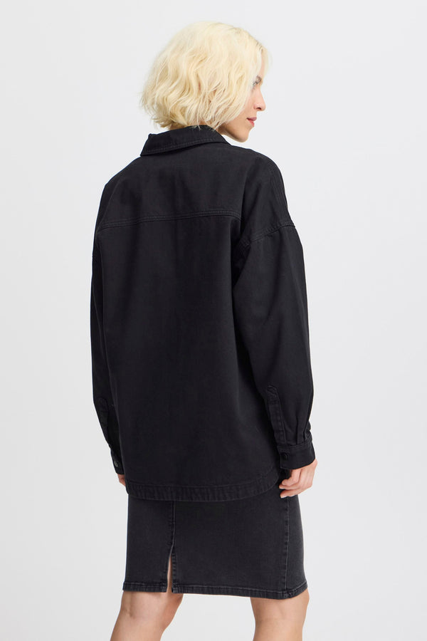 Chemise en jean Noir - PULZ