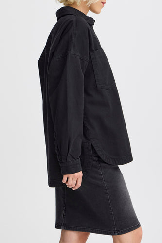 Chemise en jean - noir - PULZ