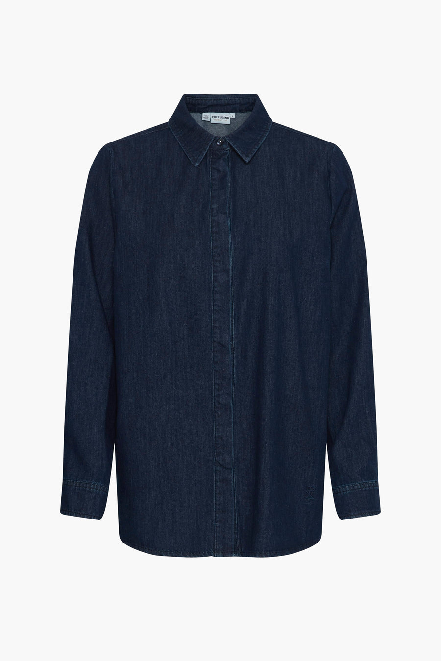 Chemise en jean - dark blue denim - PULZ