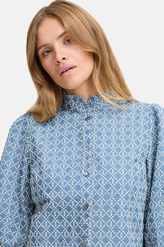 Chemise en jean bleu - PULZ - PULZ