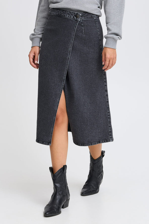 Jupe longue Gris - PULZ