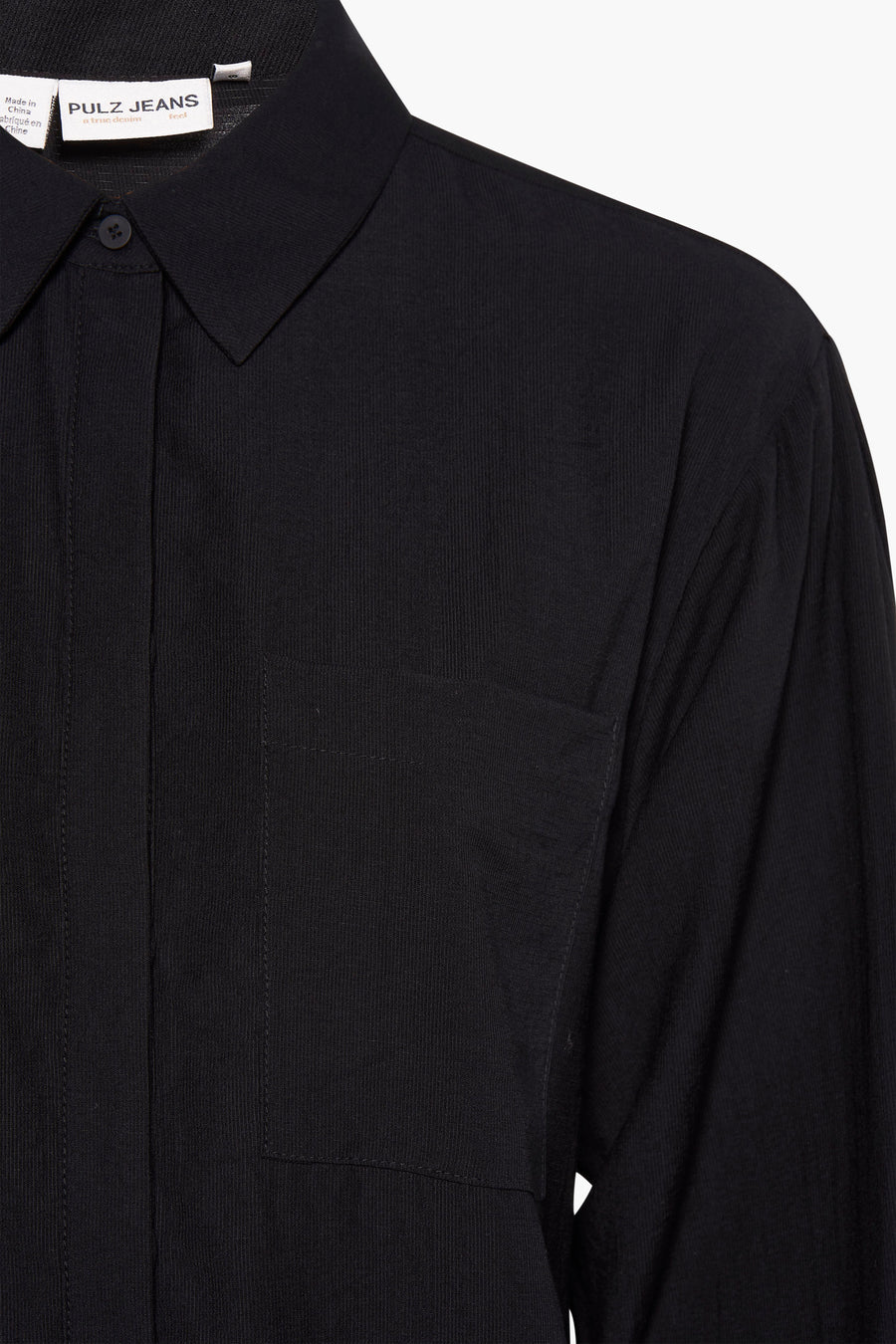 Chemise à manches longues - noir - PULZ