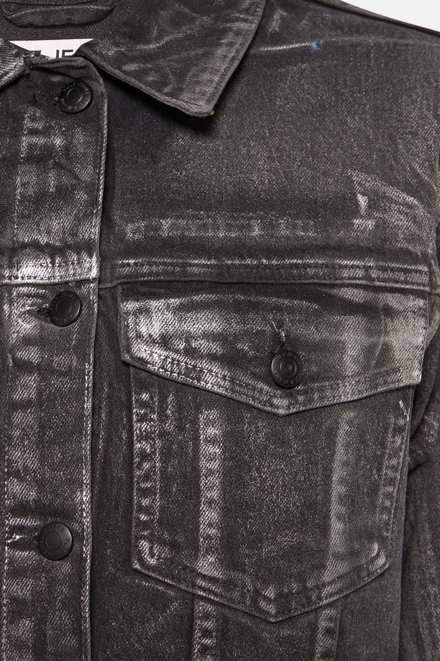 Veste en jean - dark grey denim - PULZ