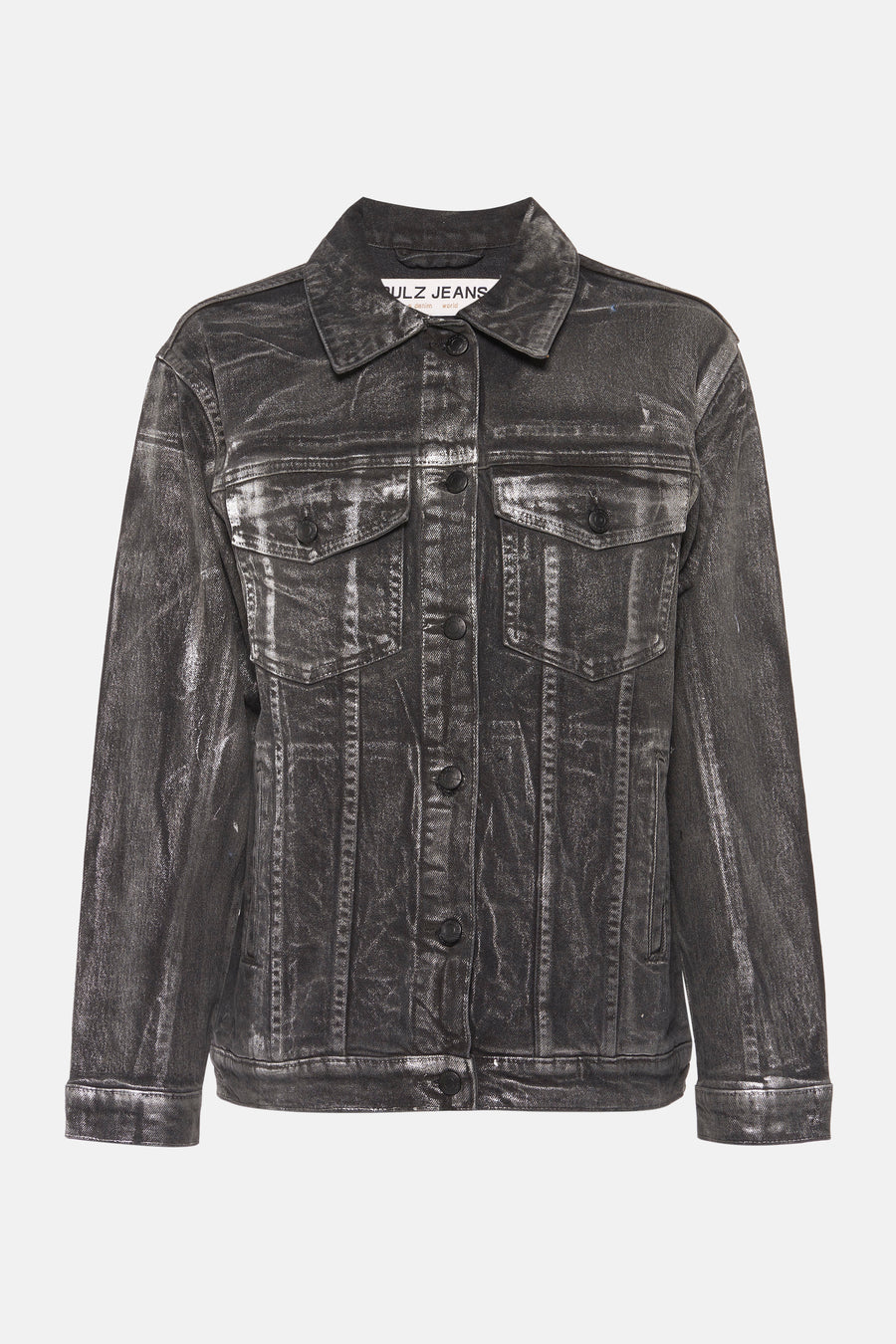 Veste en jean - dark grey denim - PULZ