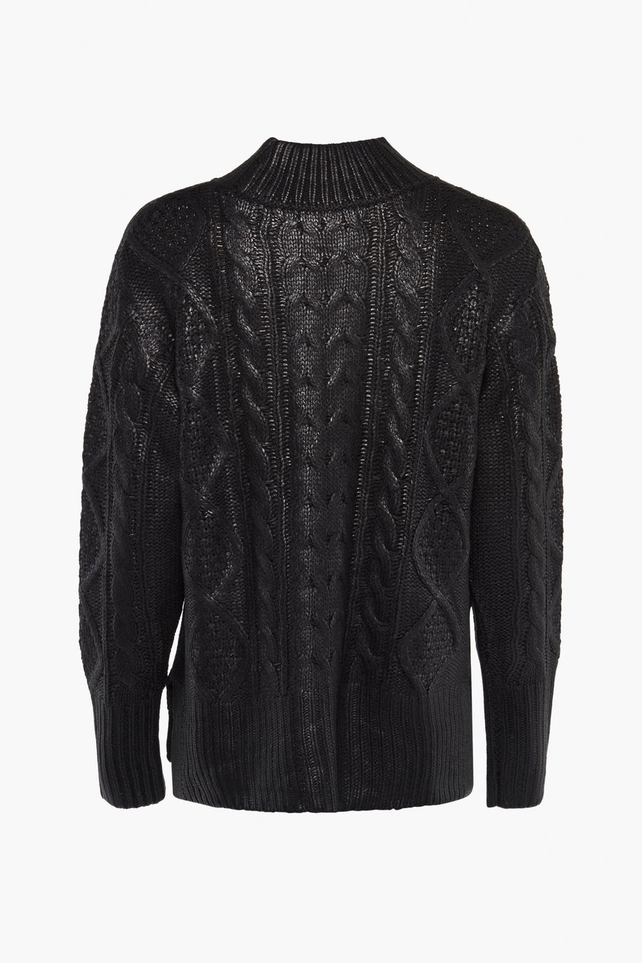 Pull à col rond - noir - PULZ