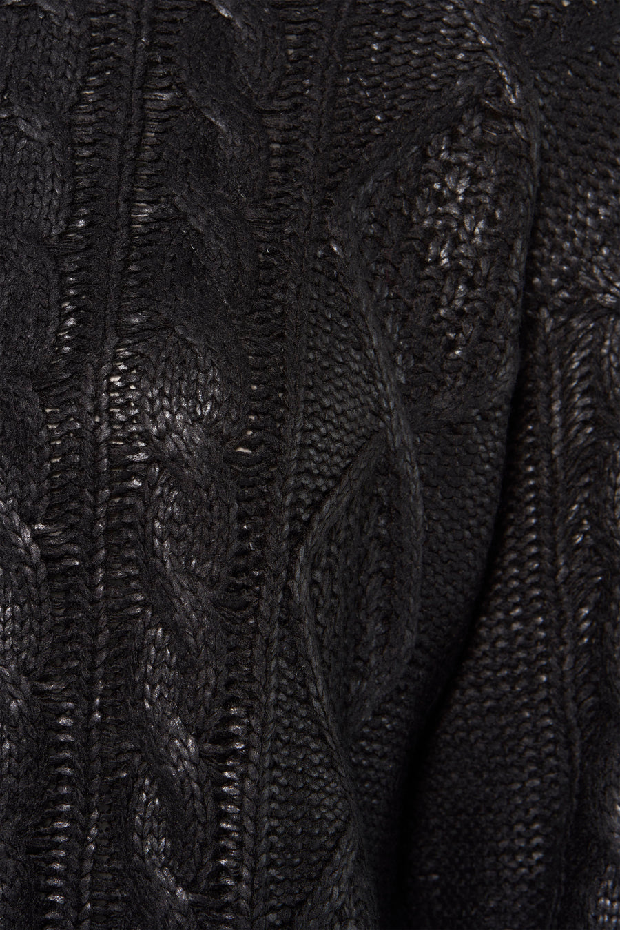 Pull à col rond - noir - PULZ