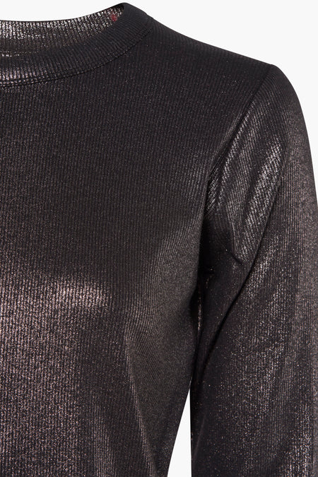 T-shirt à manches longues - noir