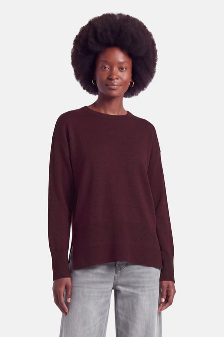 Pull col O - violet