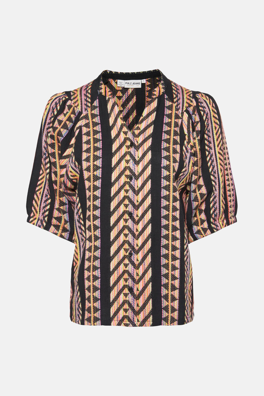 Blouse à manches longues - Multicolore - PULZ