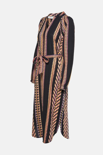 Robe à manches longues - Multicolore - PULZ