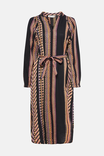 Robe à manches longues - Multicolore - PULZ