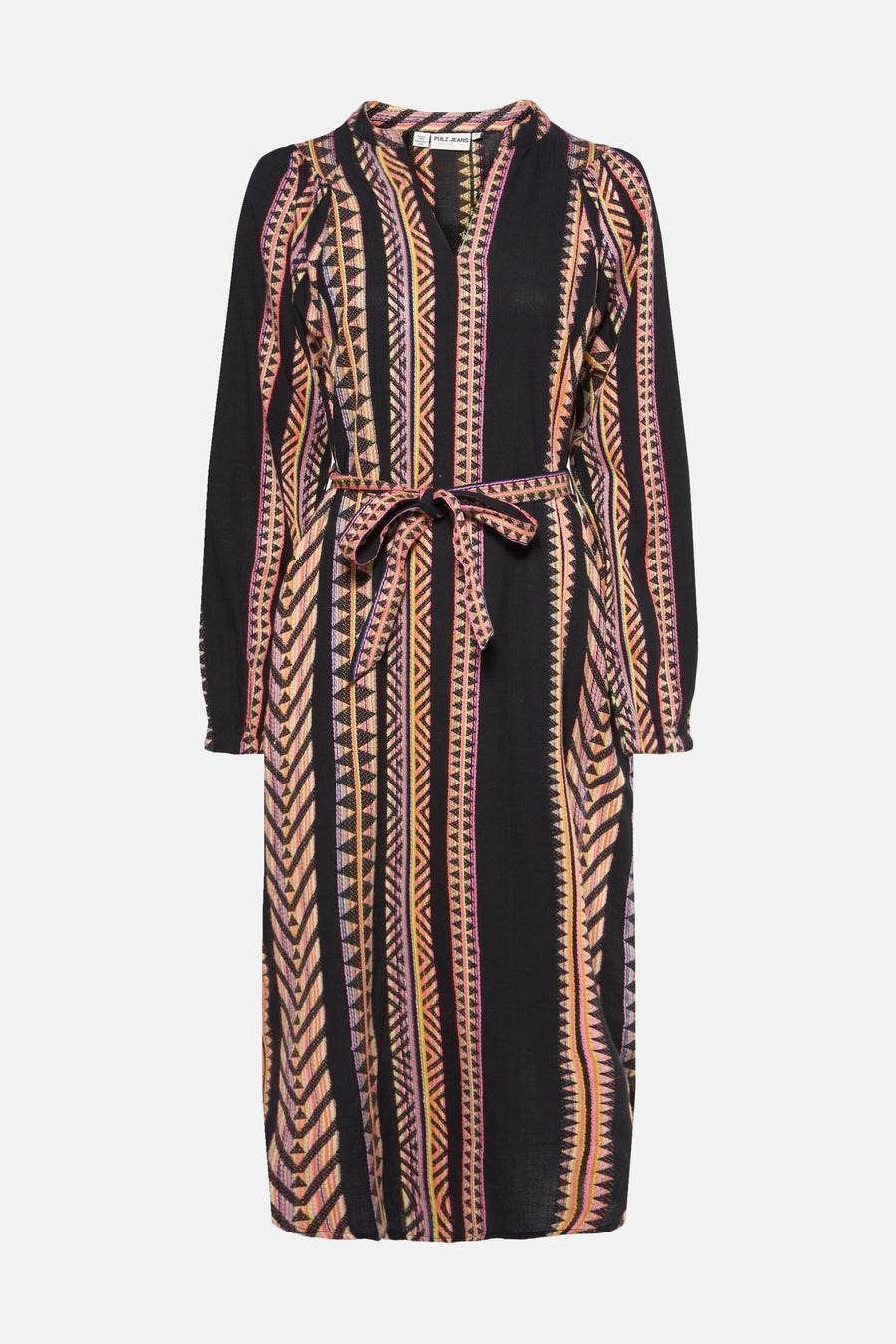 Robe à manches longues - Multicolore - PULZ