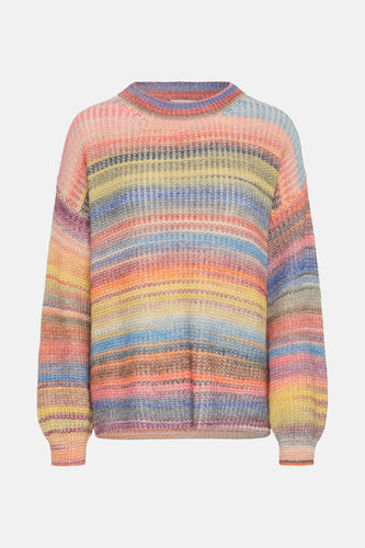 Pull à col rond - multicolore - PULZ