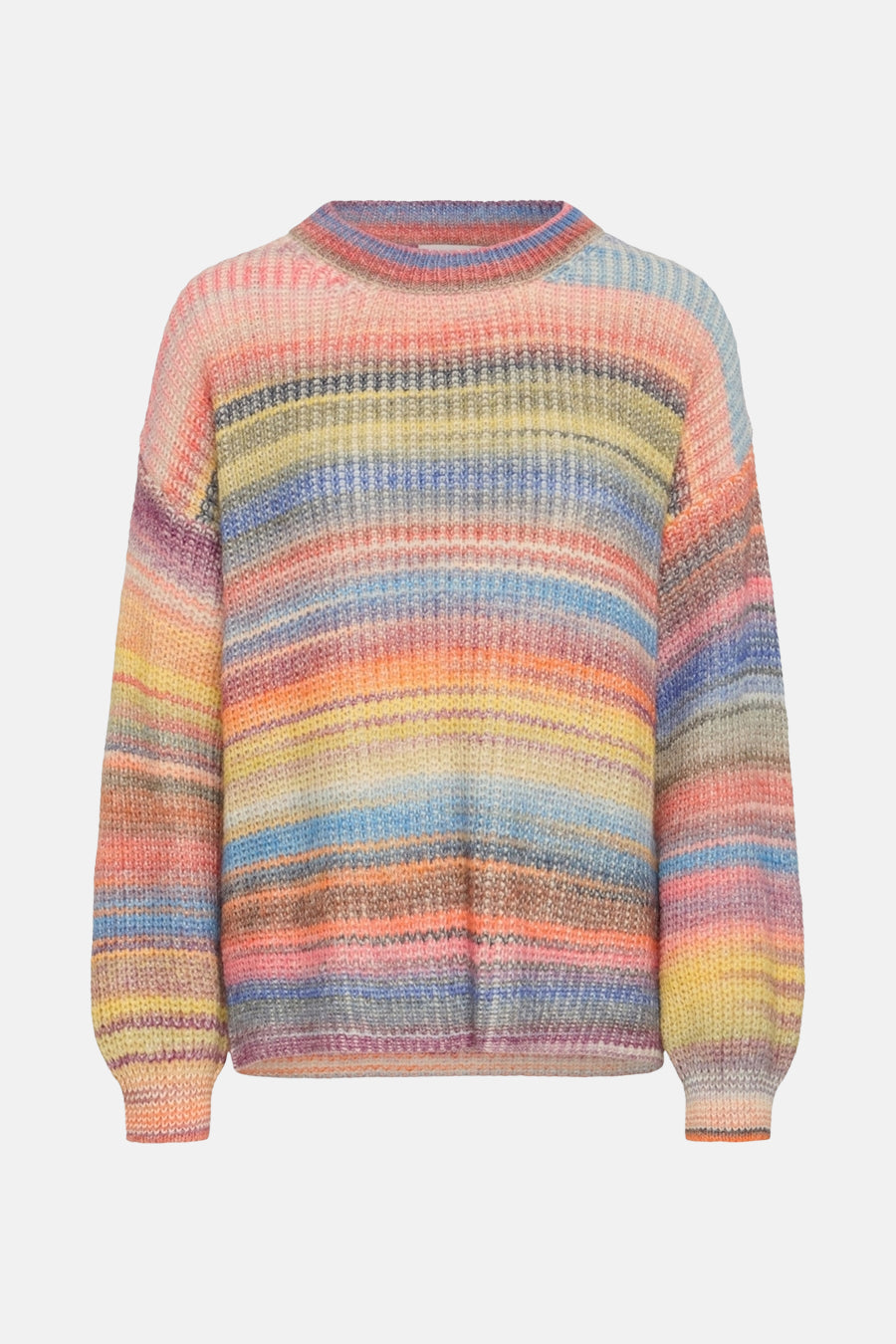 Pull à col rond - multicolore - PULZ