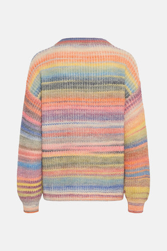 Pull à col rond - multicolore - PULZ