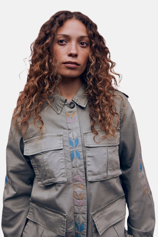 Veste courte Vert - PULZ