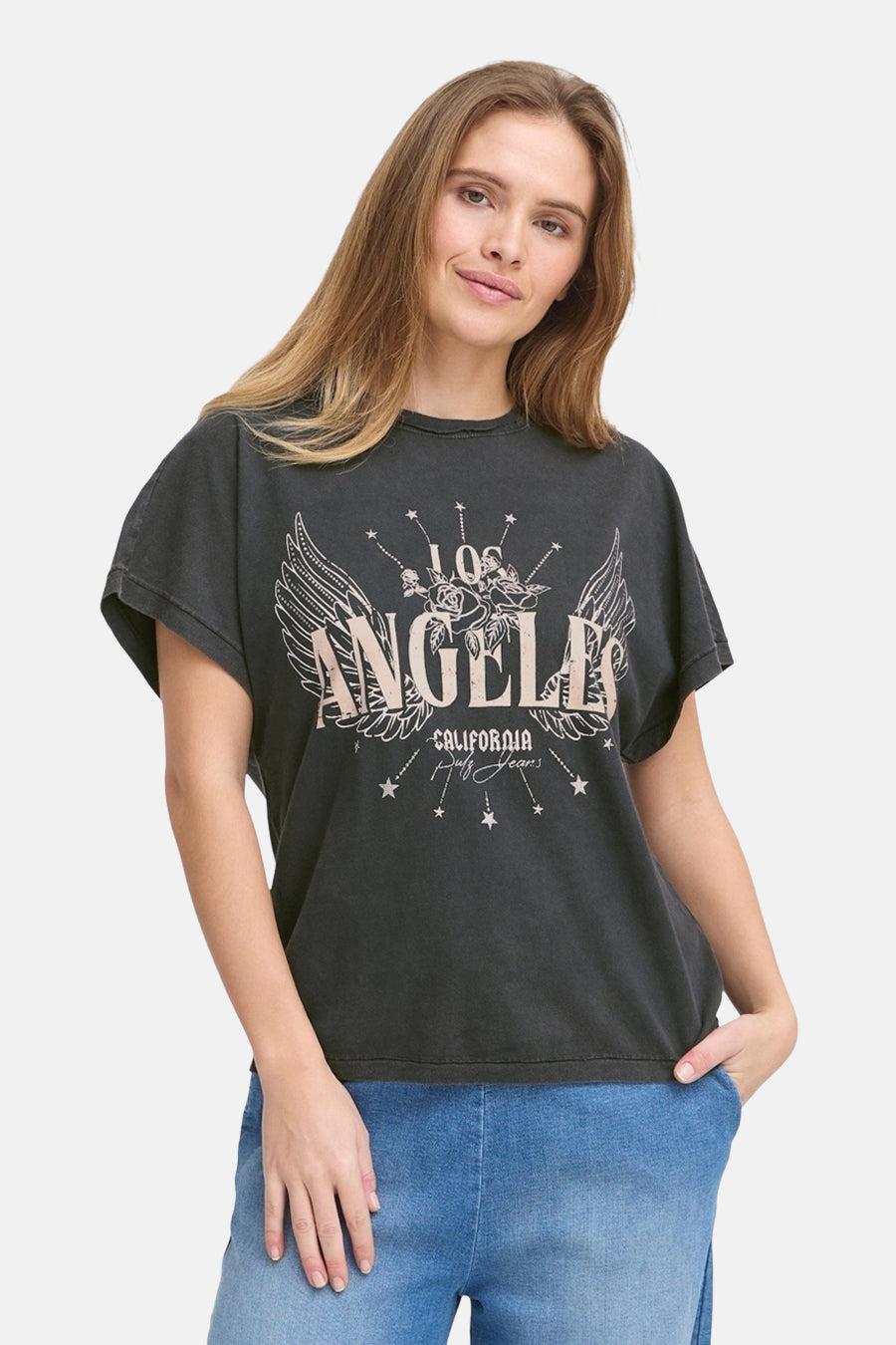 T-shirt à manches courtes - noir - PULZ