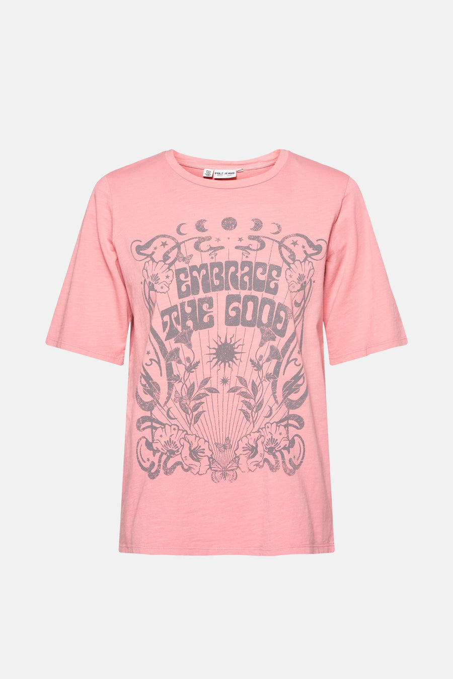 T-shirt à manches courtes - rose - PULZ
